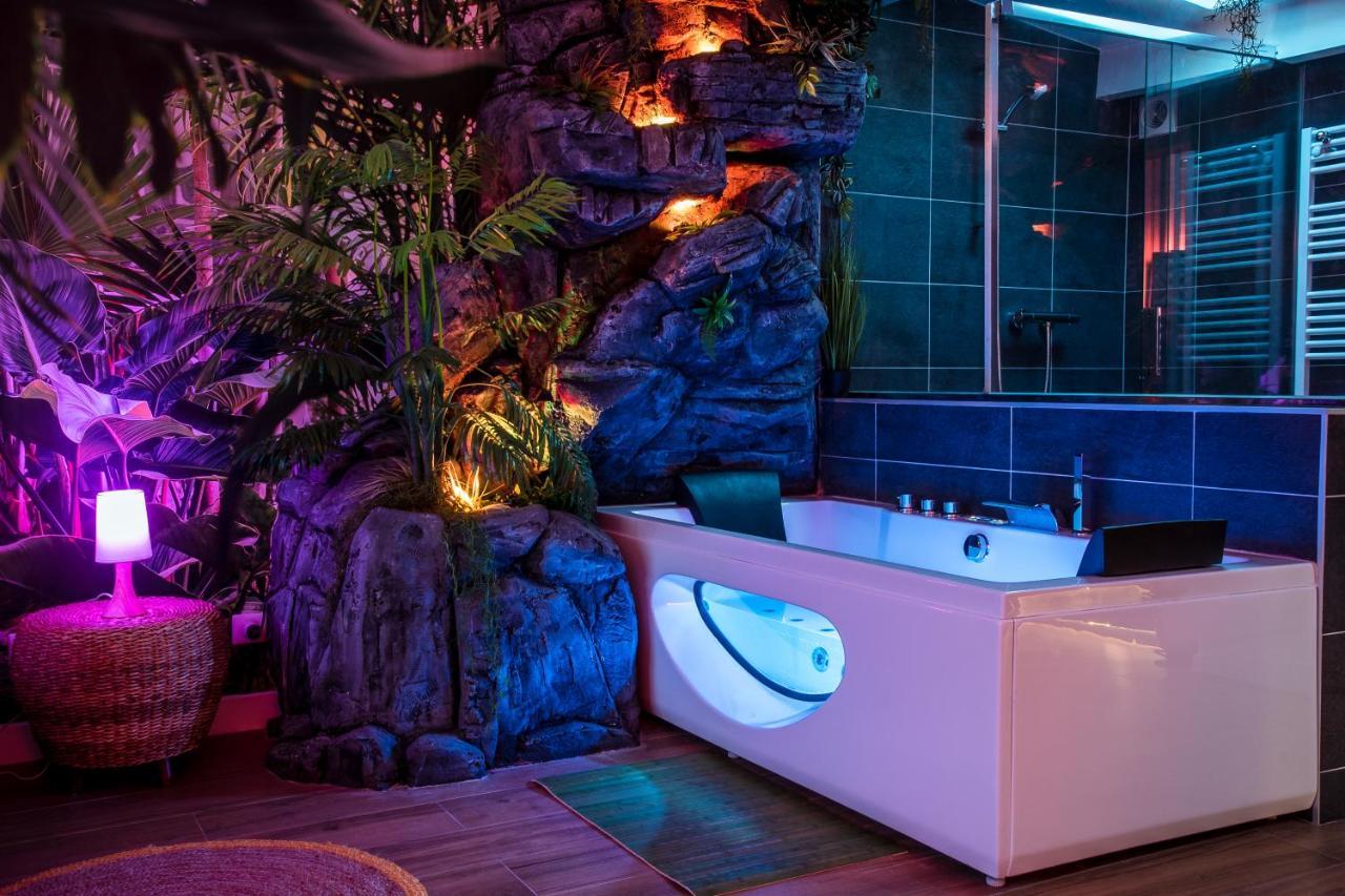 Secret Suite "Jungle" - Jacuzzi Privatif - Gare Rer C - Proche Paris Brétigny-sur-Orge Exterior foto