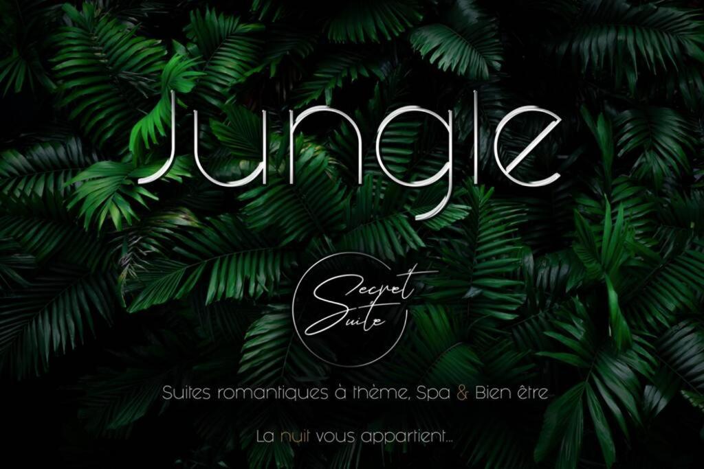 Secret Suite "Jungle" - Jacuzzi Privatif - Gare Rer C - Proche Paris Brétigny-sur-Orge Exterior foto